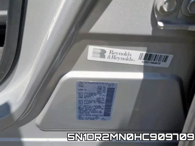 5N1DR2MN0HC909709 фото 2