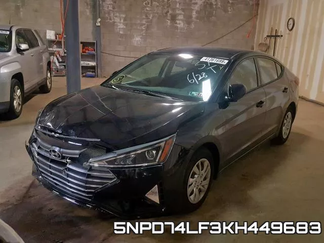 5NPD74LF3KH449683 фото 3