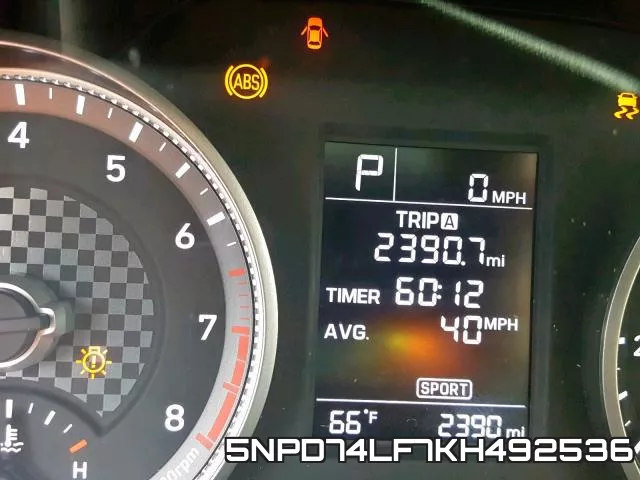 5NPD74LF7KH492536 фото 8