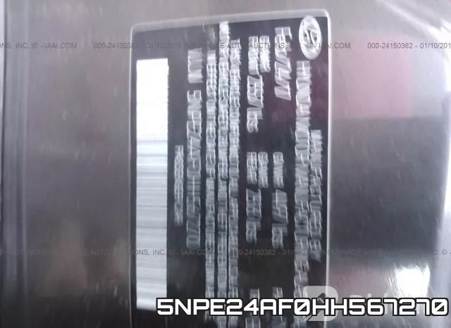 5NPE24AF0HH567270 фото 10
