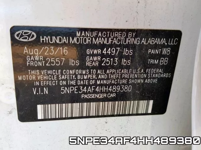 5NPE34AF4HH489380 фото 2
