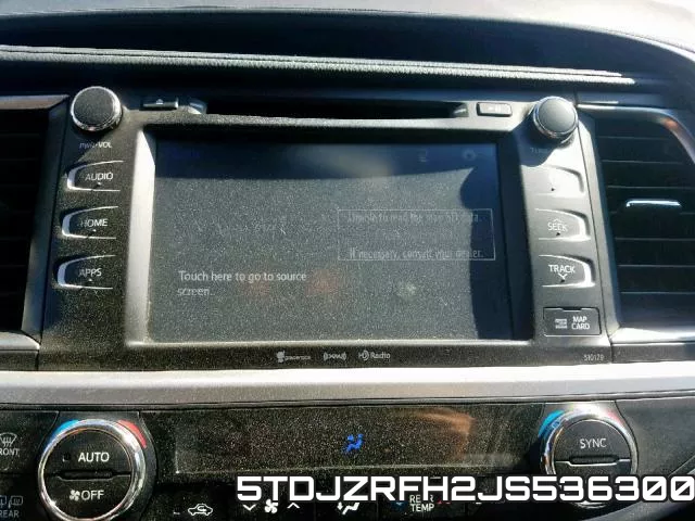 5TDJZRFH2JS536300 фото 10