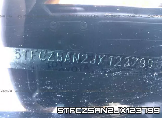 5TFCZ5AN2JX123799 фото 10