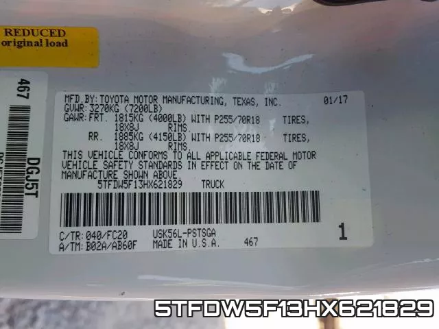 5TFDW5F13HX621829 фото 2