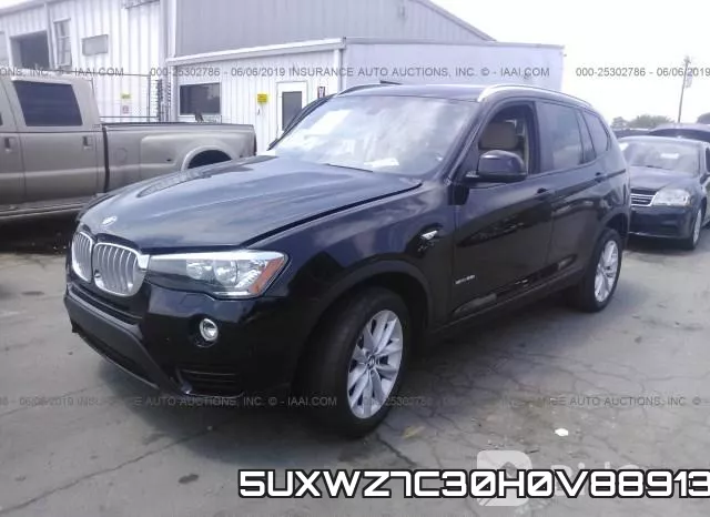 5UXWZ7C30H0V88913 фото 3