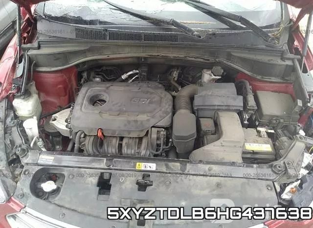 5XYZTDLB6HG437638 фото 2