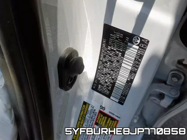 5YFBURHE8JP770858 фото 2