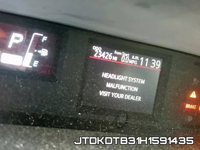 JTDKDTB31H1591435 фото 9