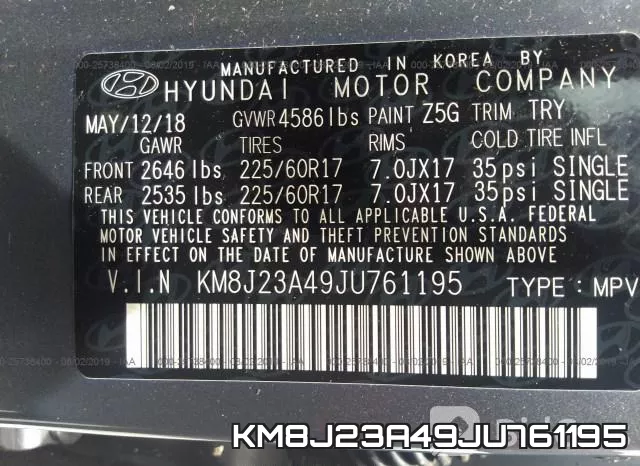 KM8J23A49JU761195 фото 10