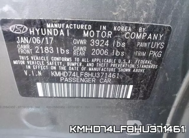 KMHD74LF8HU371461 фото 10
