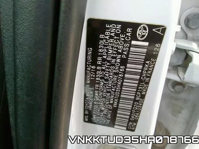 VNKKTUD35HA078766 фото 2