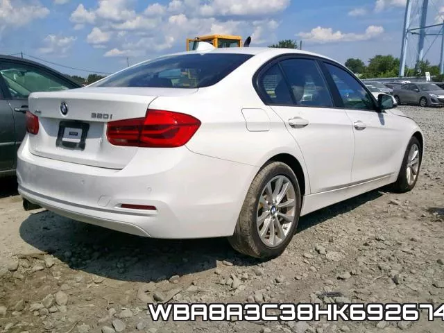 WBA8A3C38HK692674 фото 5