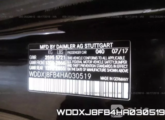 WDDXJ8FB4HA030519 фото 10