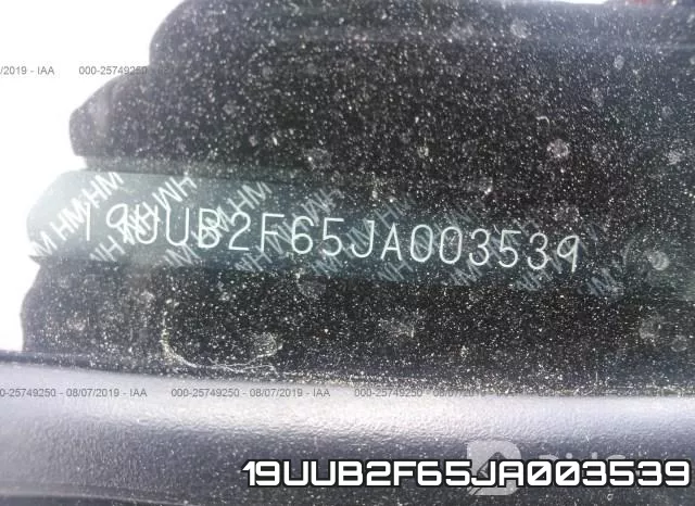 19UUB2F65JA003539 фото 10