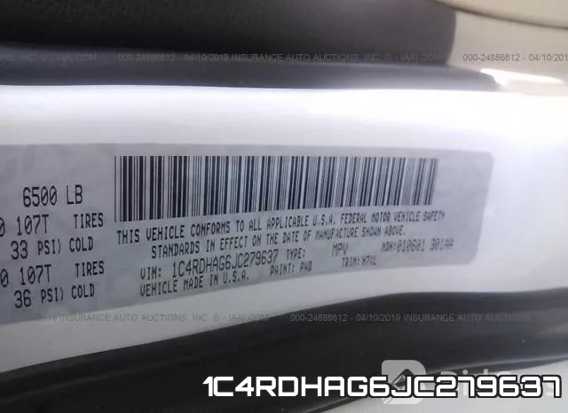1C4RDHAG6JC279637 фото 10