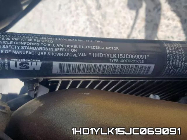 1HD1YLK15JC069091 фото 2
