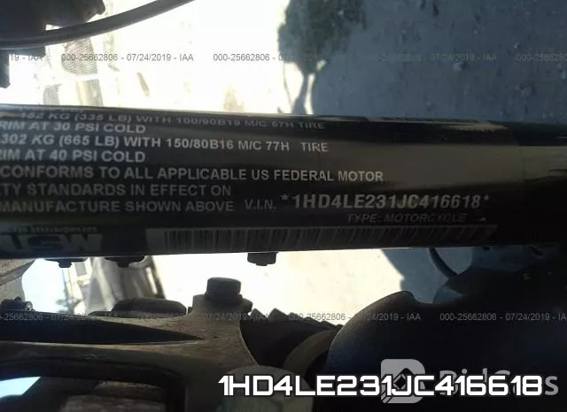 1HD4LE231JC416618 фото 2