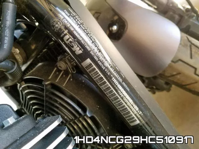 1HD4NCG29HC510917 фото 2