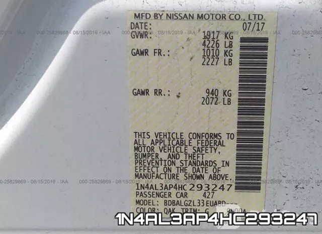 1N4AL3AP4HC293247 фото 10