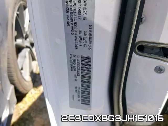 2C3CDXBG3JH151016 фото 2