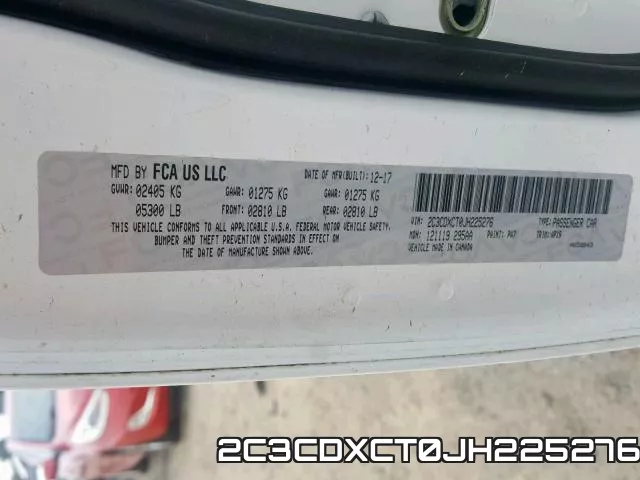 2C3CDXCT0JH225276 фото 2