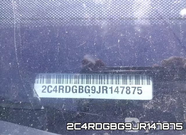 2C4RDGBG9JR147875 фото 10