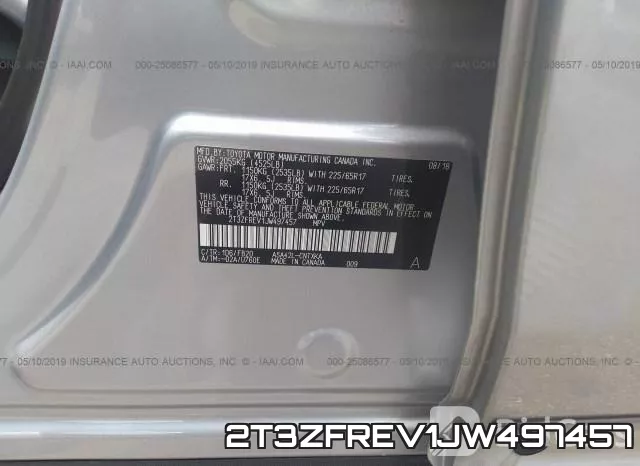 2T3ZFREV1JW497457 фото 10