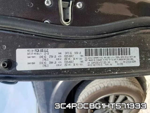 3C4PDCBG1HT571333 фото 2