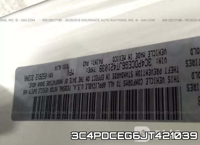 3C4PDCEG6JT421039 фото 10