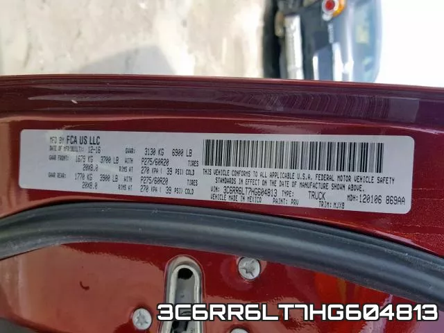 3C6RR6LT7HG604813 фото 2