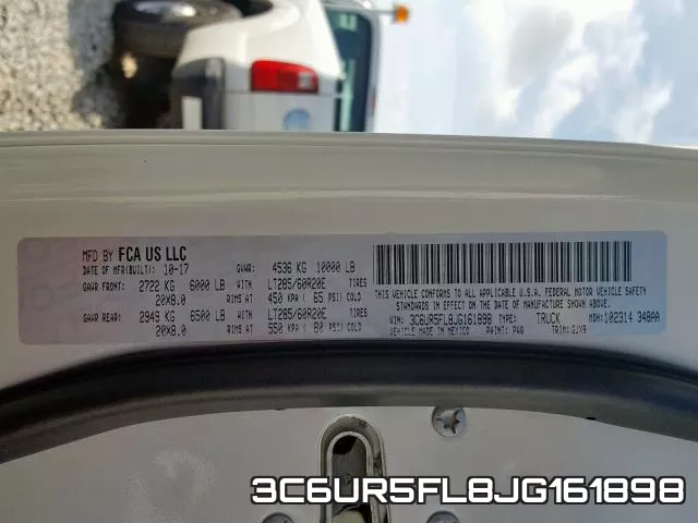 3C6UR5FL8JG161898 фото 2