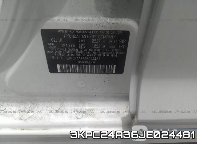 3KPC24A36JE024481 фото 10