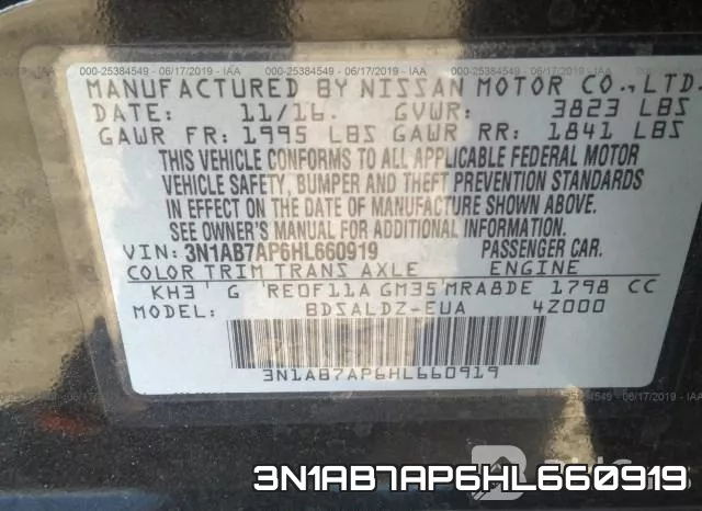 3N1AB7AP6HL660919 фото 10