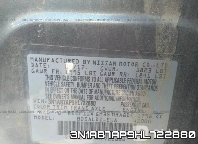 3N1AB7AP9HL722880 фото 10