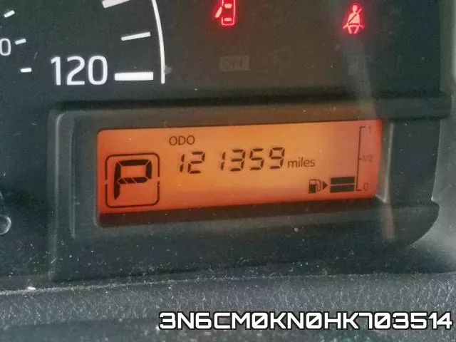 3N6CM0KN0HK703514 фото 9