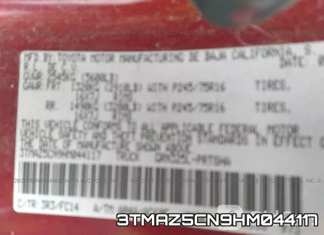3TMAZ5CN9HM044117 фото 10