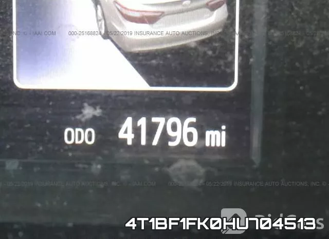 4T1BF1FK0HU704513 фото 8