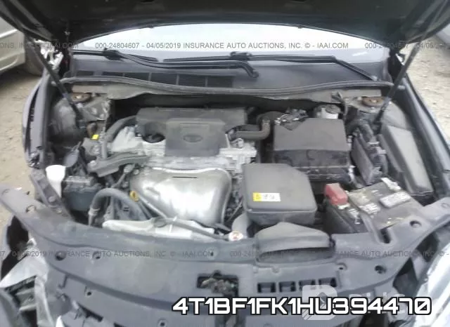 4T1BF1FK1HU394470 фото 2