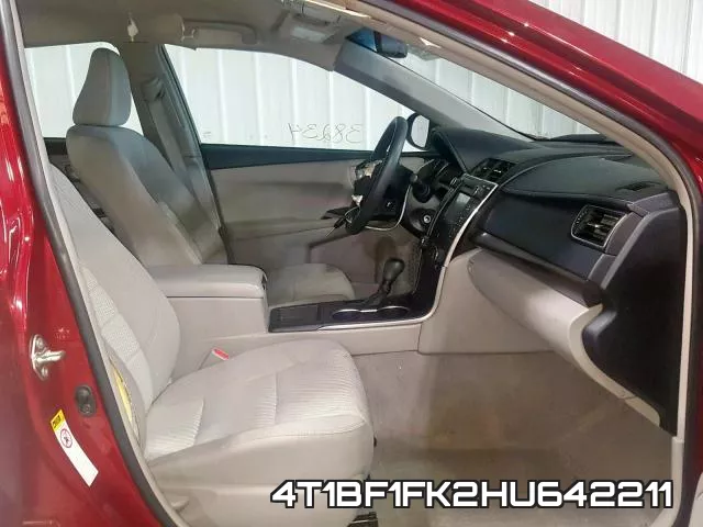 4T1BF1FK2HU642211 фото 6