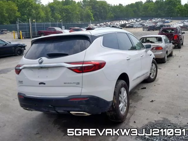 5GAEVAKW3JJ211091 фото 4