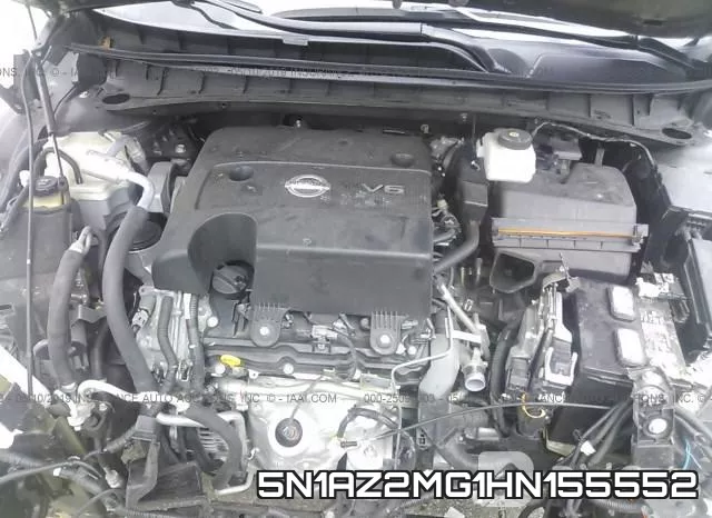 5N1AZ2MG1HN155552 фото 2