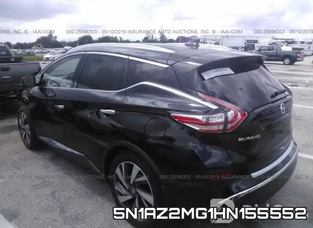 5N1AZ2MG1HN155552 фото 4