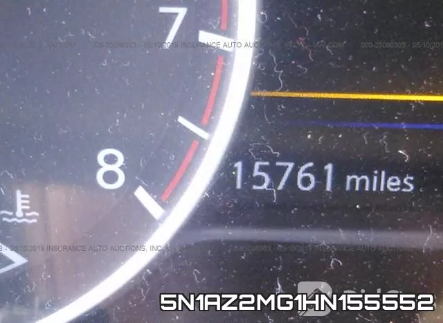 5N1AZ2MG1HN155552 фото 8