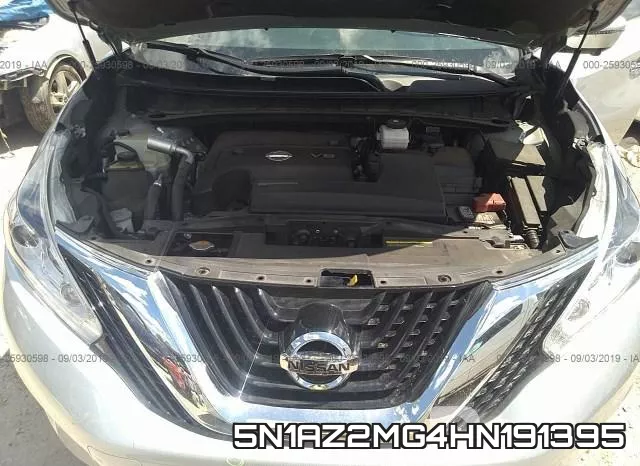 5N1AZ2MG4HN191395 фото 2