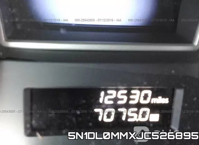 5N1DL0MMXJC526895 фото 8