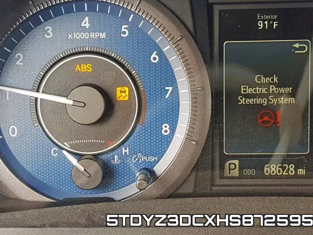 5TDYZ3DCXHS872595 фото 9