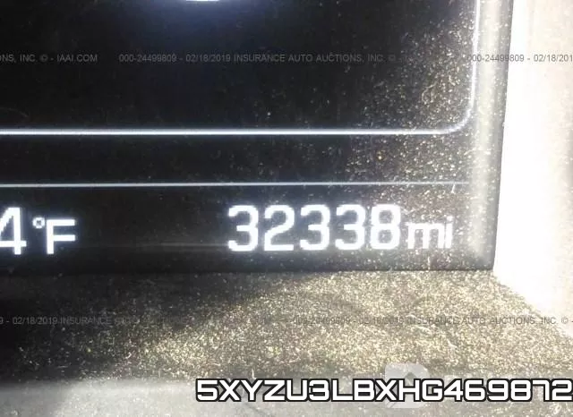 5XYZU3LBXHG469872 фото 8