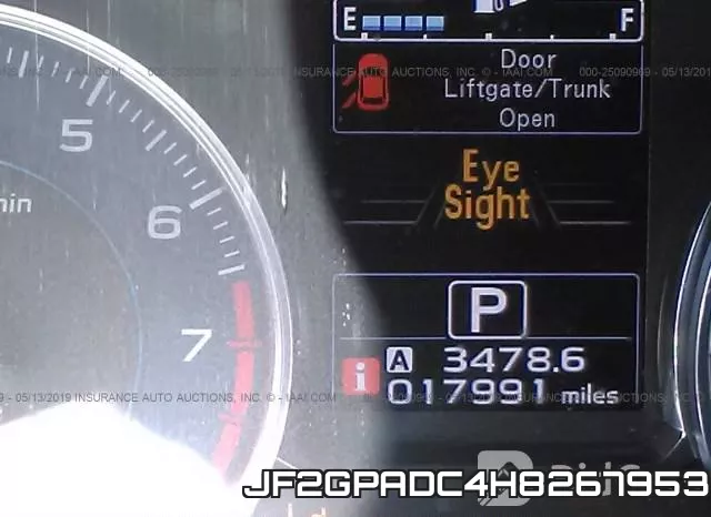 JF2GPADC4H8267953 фото 8