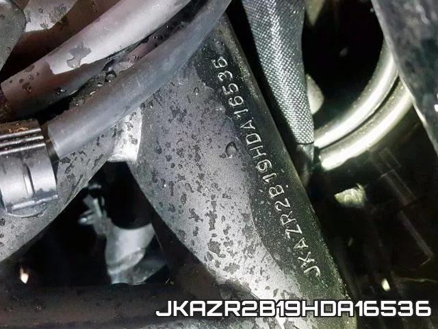 JKAZR2B19HDA16536 фото 2