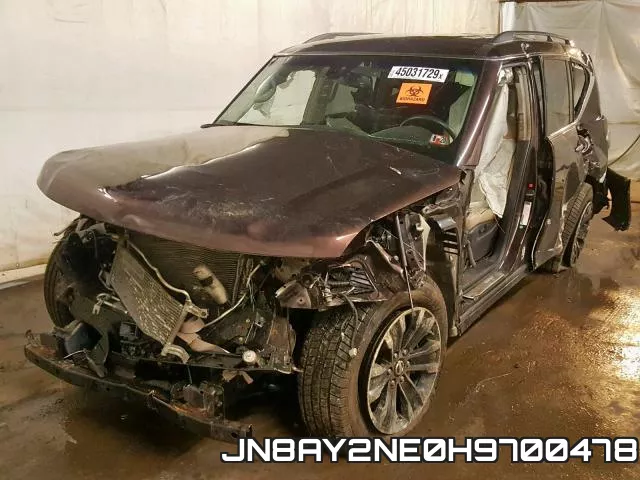 JN8AY2NE0H9700478 фото 3